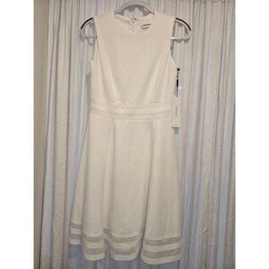 NWT Calvin Klein White Dress